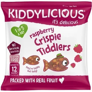 Рибка Kiddylicious Хрустка малина 12 г