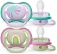 Philips Avent Ultra соска-пустушка 0-6м для дівчаток (райдуга) 2 шт.