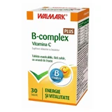 Комплекс В+ Витамин С Walmark B complex+ Vitamina C с фруктовым вкусом, 30 жевательных таблеток