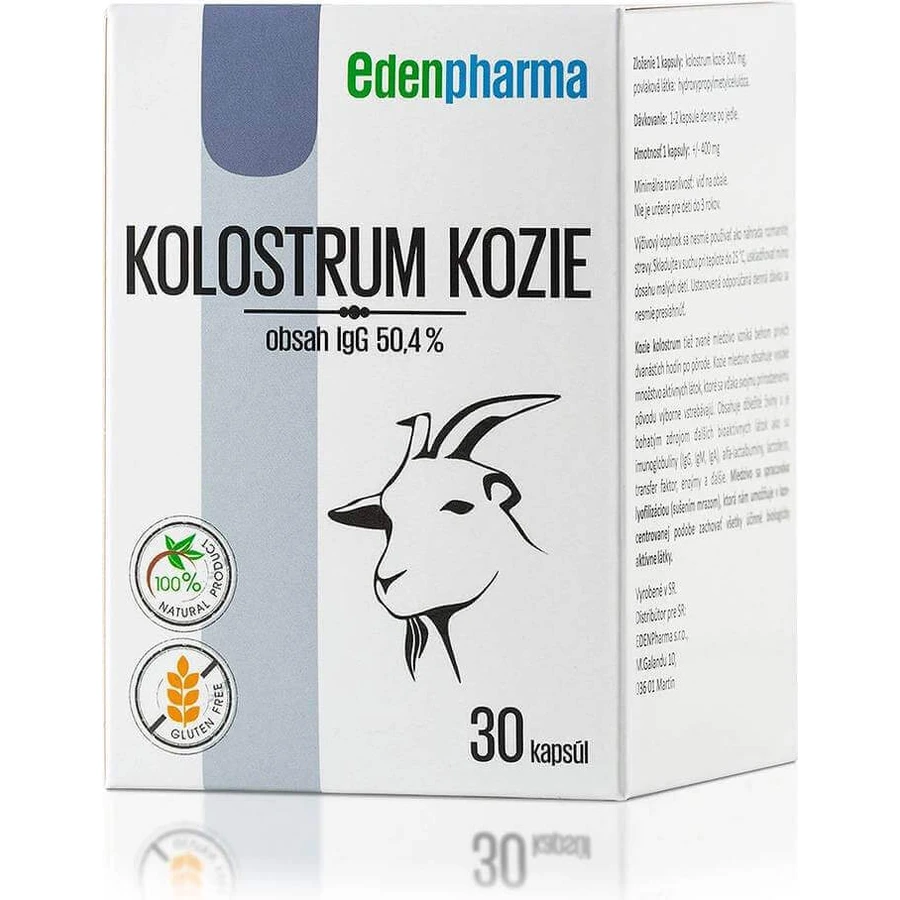 EDENPharma KOLOSTRUM GOAT 1×30 шт, пищевая добавка: цены и характеристики