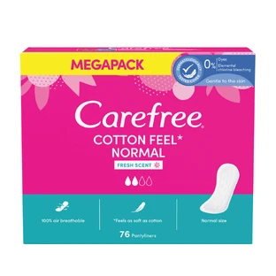 Прокладки бавовняні з різними ароматами Carefree Cotton, 76 шт.