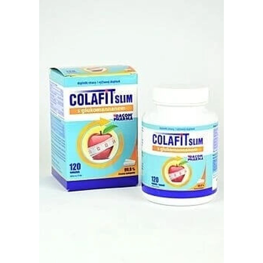 COLAFIT SLIM з глюкоманнаном 1×120 cps, дієтична добавка: ціни та характеристики