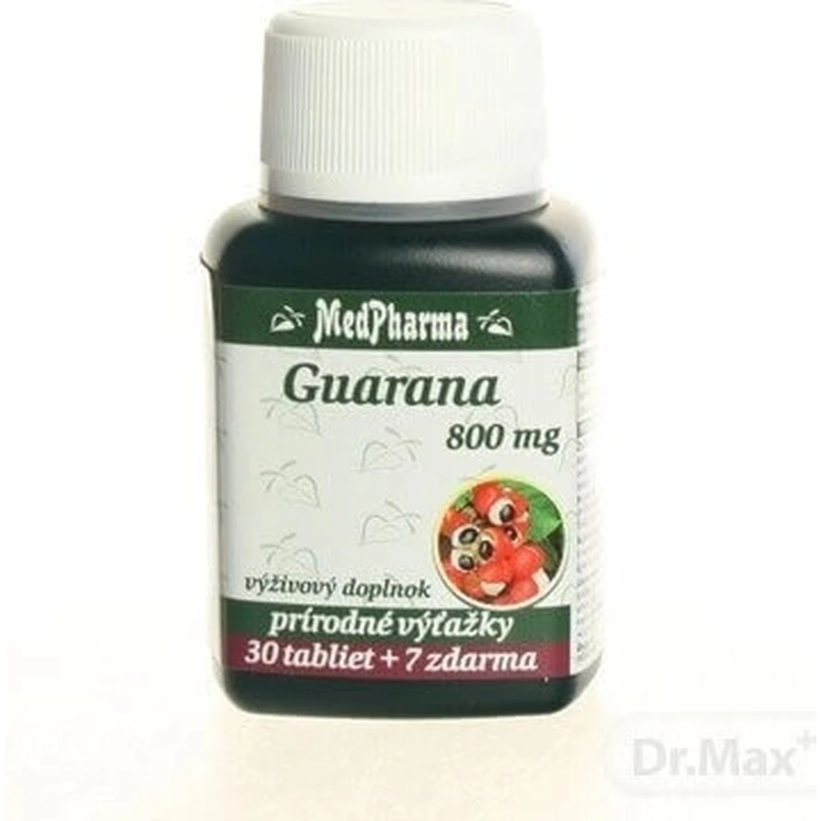 MedPharma GUARANA 800MG 1×37 tbl, гуарана: ціни та характеристики