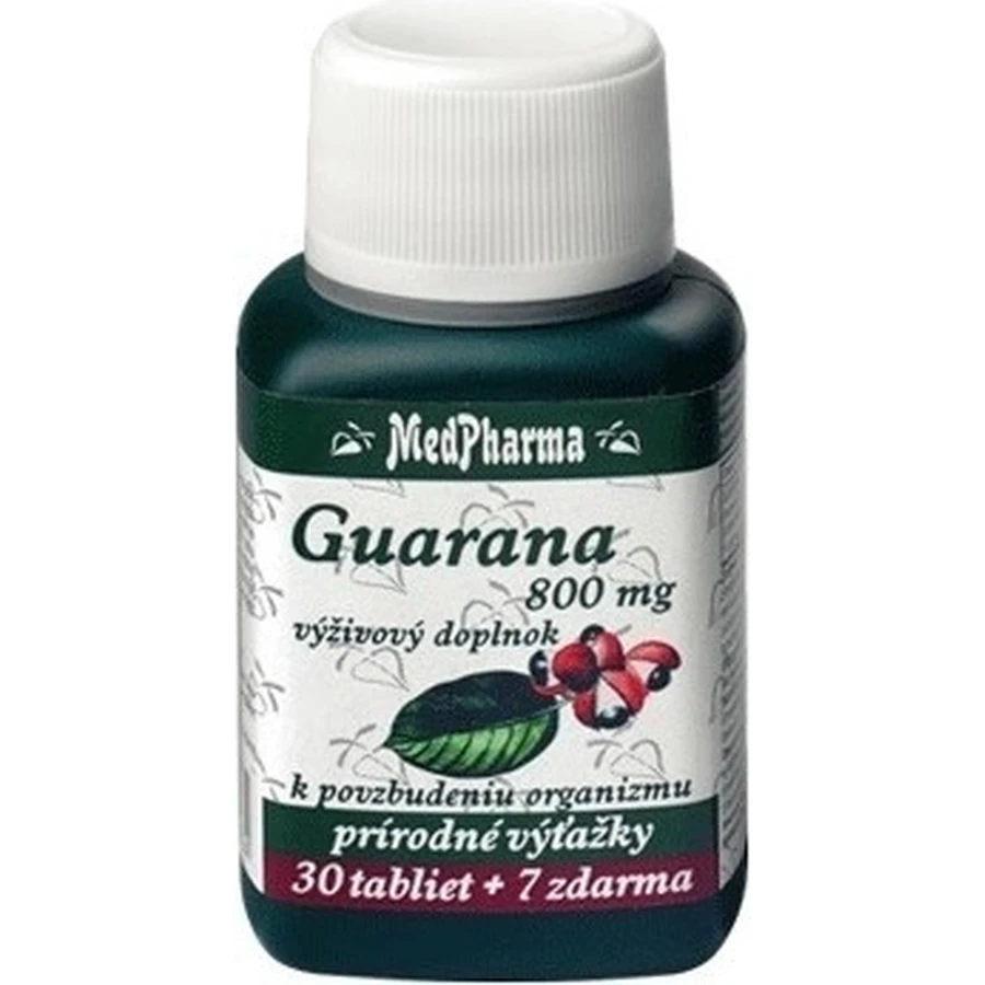 MedPharma GUARANA 800MG 1×37 tbl, гуарана: ціни та характеристики