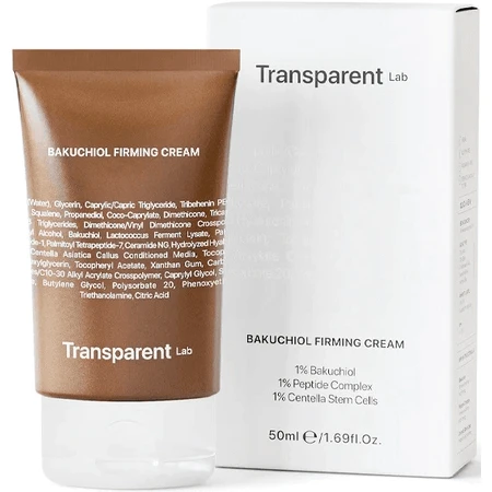 Крем для обличчя Transparent Lab Transparent Lab Bakuchiol Firming Cream, зміцнювальний, з бакучиолом, 50 мл: ціни та характеристики