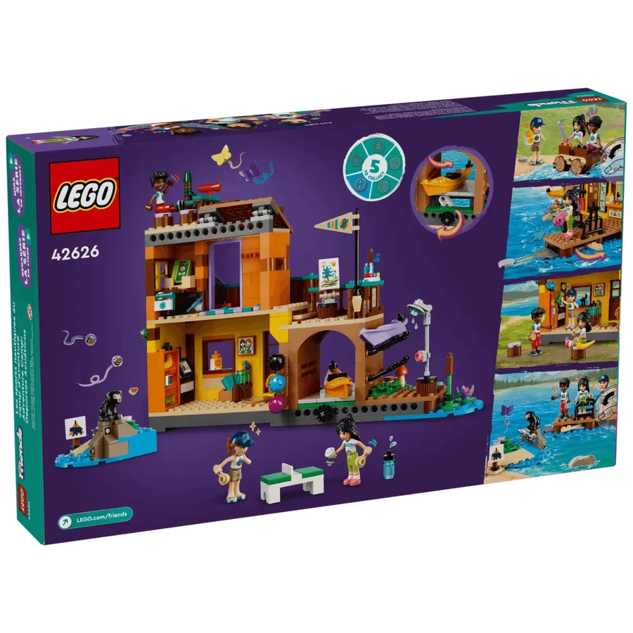 Водні види спорту в пригодницькому таборі, 7+ років, 42626, Lego Friends: ціни та характеристики