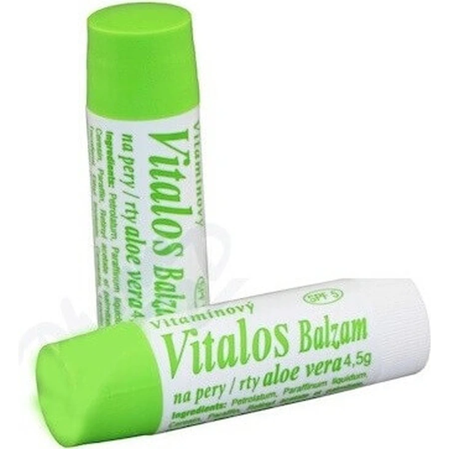 VITALOS Бальзам для губ Алоэ Вера SPF 5 1×1 шт, бальзам для губ: цены и характеристики