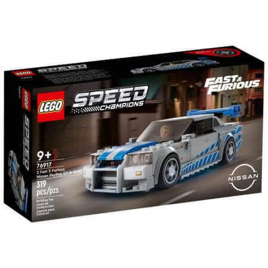 Nissan Skyline GT R Lego Speed Champions, +9 років, 76917, Lego: ціни та характеристики