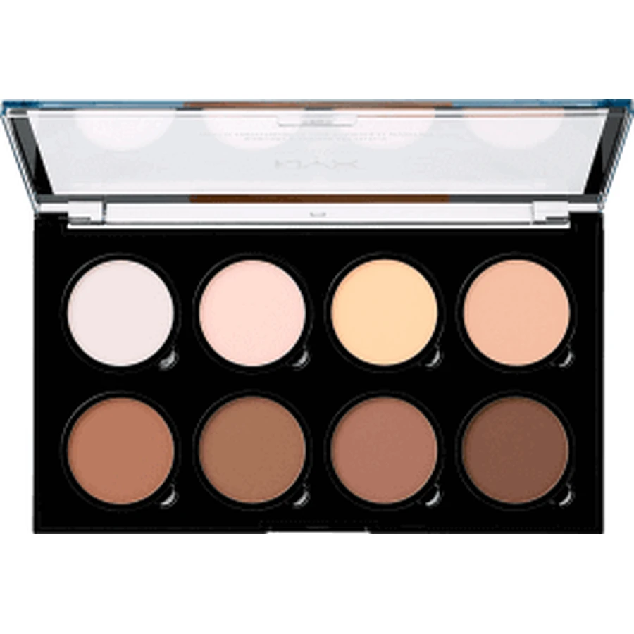 Nyx Professional Makeup Highlighter and Contouring Palette Pro, 21,6 г: ціни та характеристики