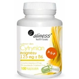 Цитрат магния 125 мг с B6 (P-5-P) 100 капсул Aliness