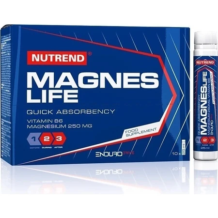 NUTREND MAGNESLIFE Рідина 10×25 мл, пляшки: ціни та характеристики