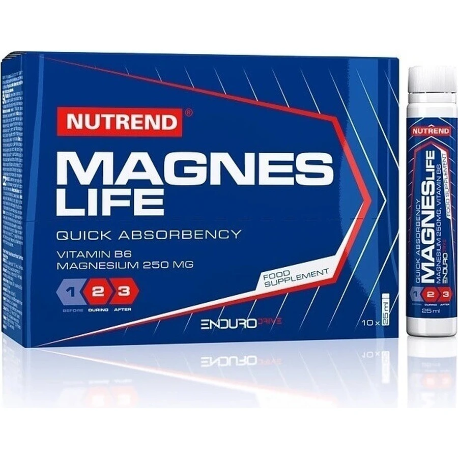 NUTREND MAGNESLIFE Рідина 10×25 мл, пляшки: ціни та характеристики