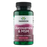 Swanson Glucosamine & MSM, 60 вегетаріанських капсул