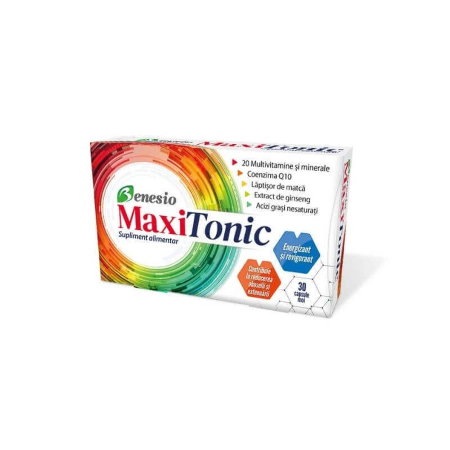 MaxiTonic x 30 cps. Я, Бенесио: цены и характеристики