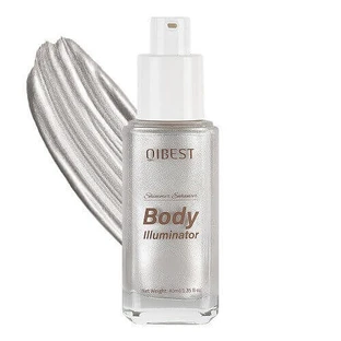Qibest Body Shimmer Glow, Сияние для тела, 01, 40 мл