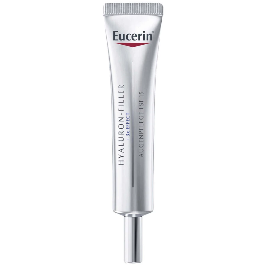 Eucerin Hyaluron-Filler, крем для шкіри навколо очей проти зморшок, SPF 15, 15 мл: ціни та характеристики