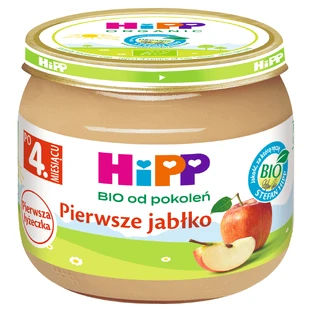 HiPP Fruit Bio Перші яблука, після 4 місяців, 80 г