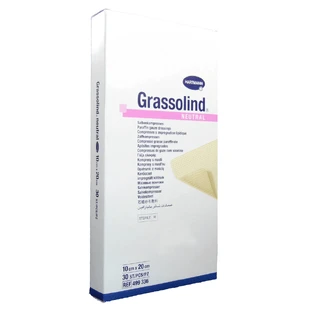 Стерильні компреси Grassolind (499336), 10x20 см, 30 штук, Hartmann