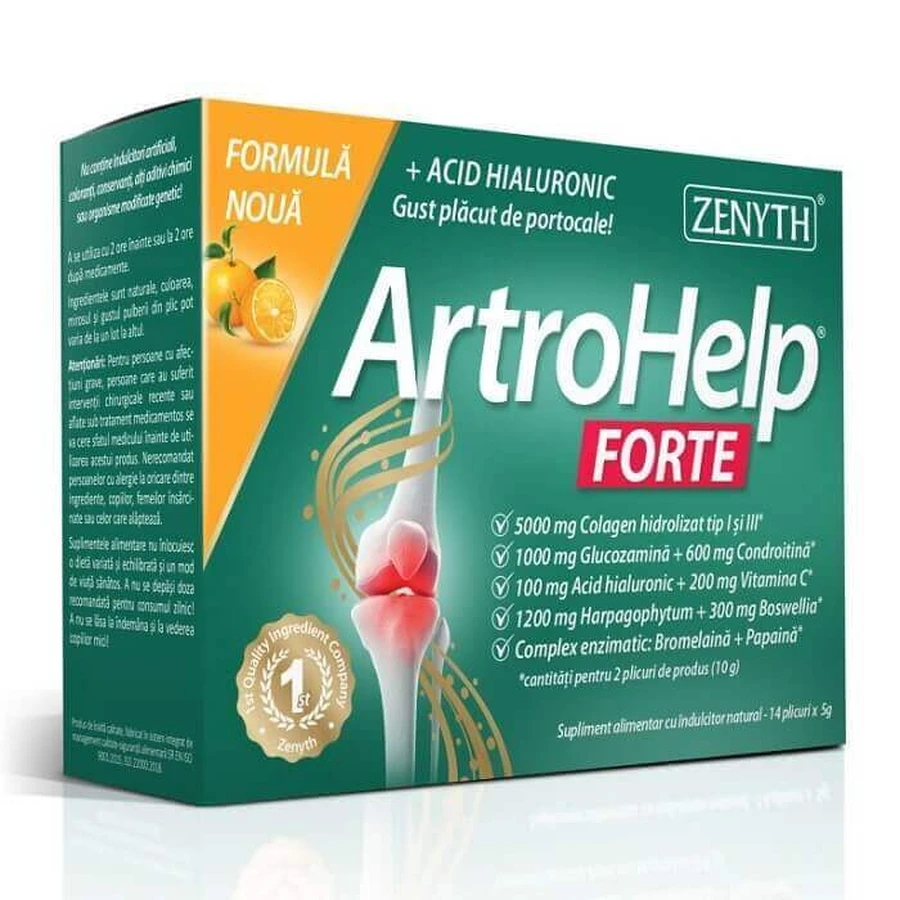 ArtroHelp Forte, 14 пакетиків, Zenyth: ціни та характеристики