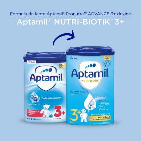 Сухая молочная смесь Aptamil Nutri - Biotik 3+, для детейстарше 3 лет, 800 г: цены и характеристики