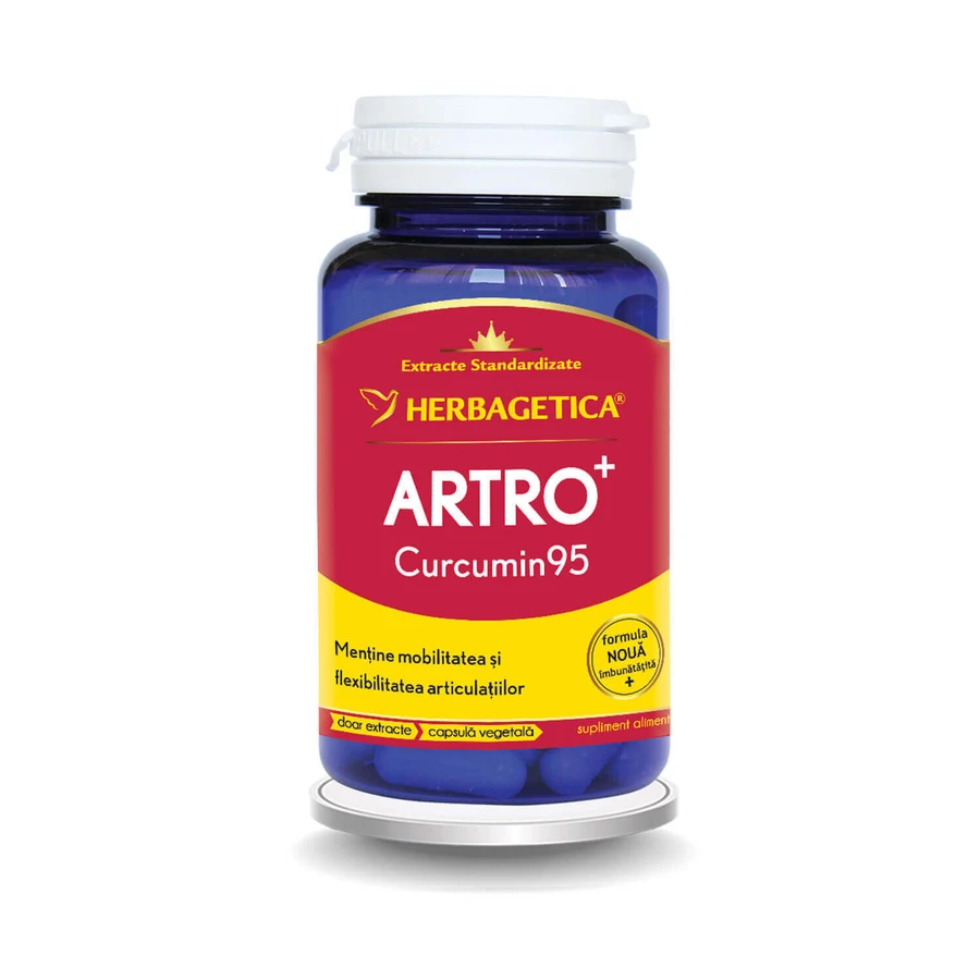 Artro+ Curcumin95, 30 капсул, Herbagetica: ціни та характеристики