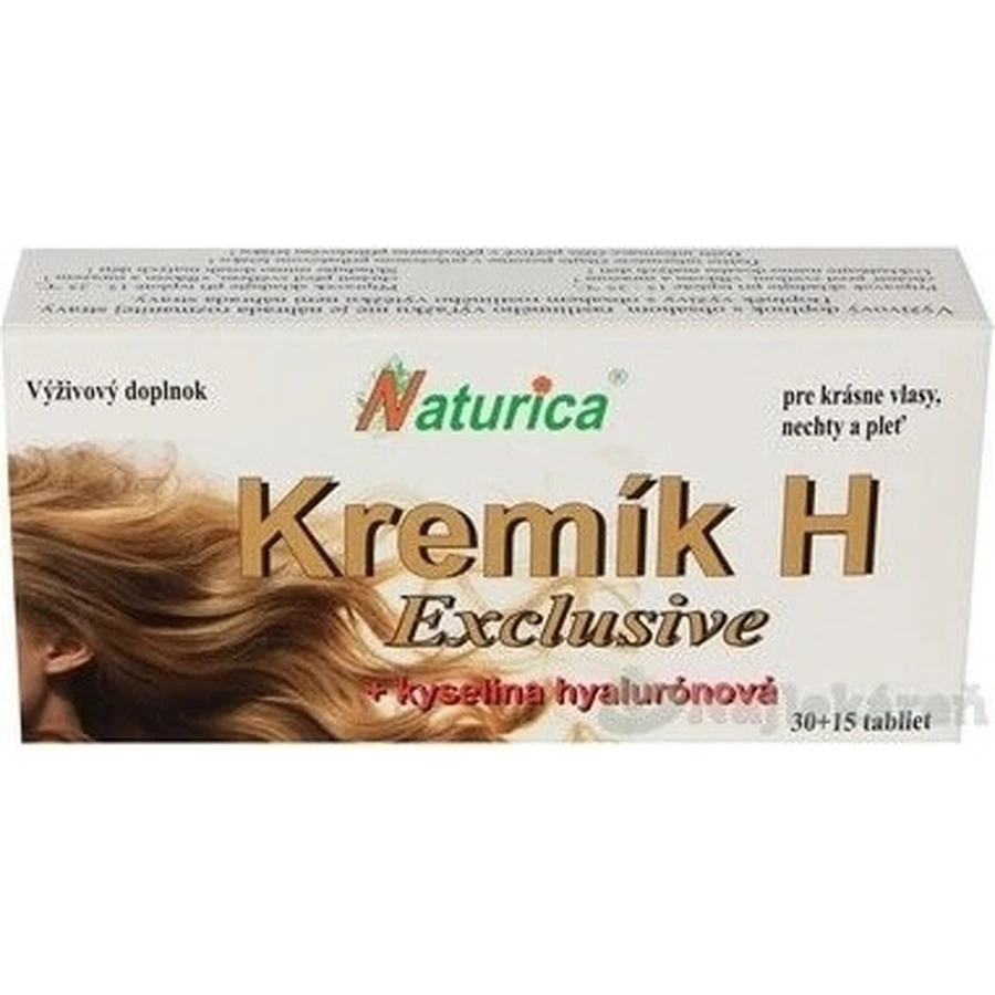 Naturica KREMIK H Exclusive + Гіалуронова кислота 1х30+15 табл, харчова добавка: ціни та характеристики