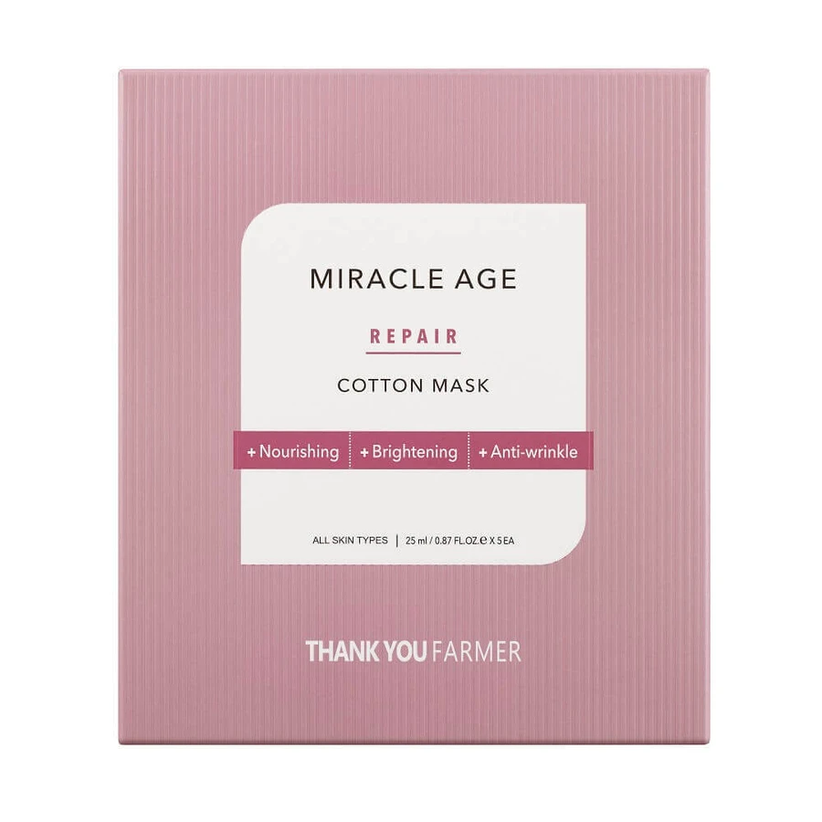 Miracle Age Repair Cotton Repair Mask, 25 мл, Thank You Farmer: цены и характеристики