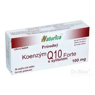Naturica Natural Coenzyme Q10 Forte 100 mg 1×30 tbl, натуральний коензим