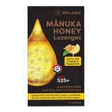 Капли меда манука с лимоном и прополисом, 12 штук, Melora