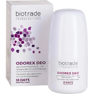 Антиперспирант Biotrade Odorex Deo roll-on anti-perspirant против чрезмерного потоотделения, 40 мл