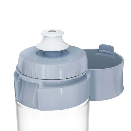 Brita Vital, бутылка с фильтром 0,6 л, белая + фильтр MicroDisc, 2 шт.: цены и характеристики