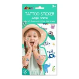 Татуировки для детей с животными джунглей, 3+ лет, Avenir