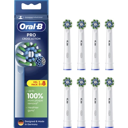 Змінні насадки Oral-B Pro Cross Action 8 шт.: ціни та характеристики