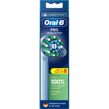 Змінні насадки Oral-B Pro Cross Action 8 шт.: ціни та характеристики