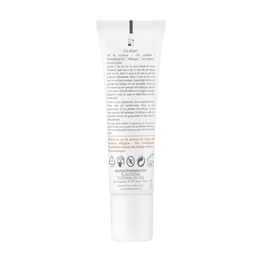 Термальна вода Avene, Cicalfate+ el від шрамів, 30 мл, Eau Thermale Avene, Cicalfate+ el від шрамів, 30 мл: ціни та характеристики