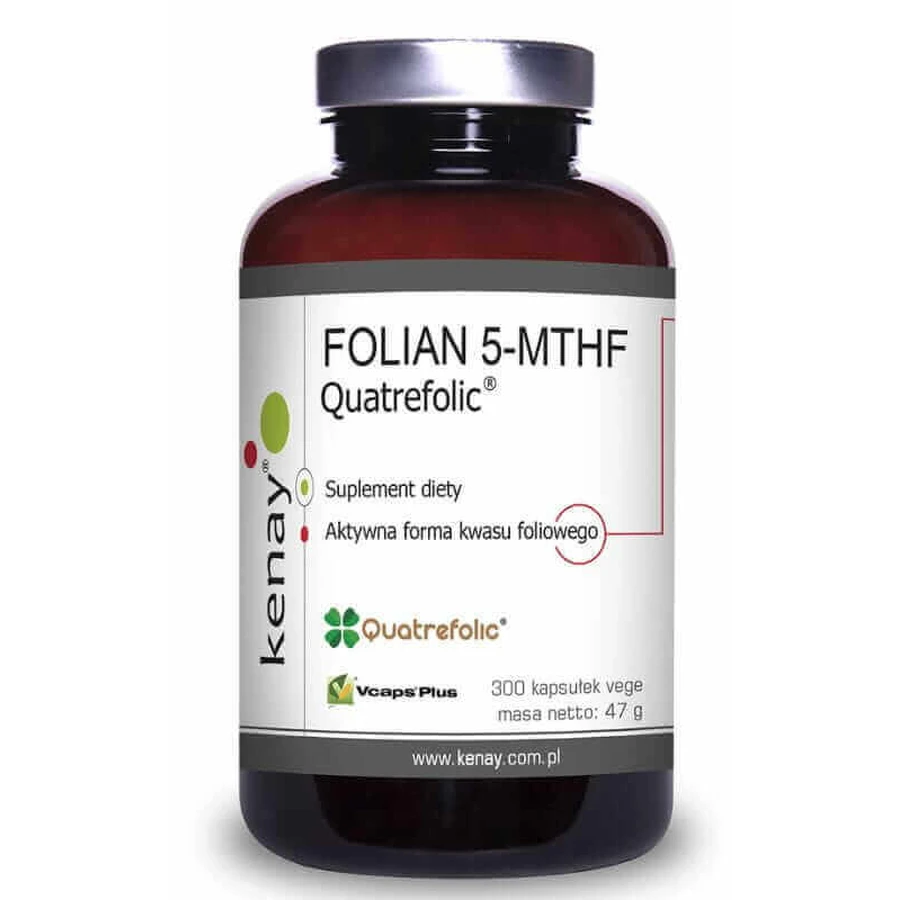 ФОЛАТ 5-MTHF (активная фолиевая кислота) Quatrefolic (300 капс) Kenay: цены и характеристики
