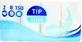 Tip Line Туалетная бумага 8x150утр. 2вр. 1×8шт, туалетная бумага 2 слойная