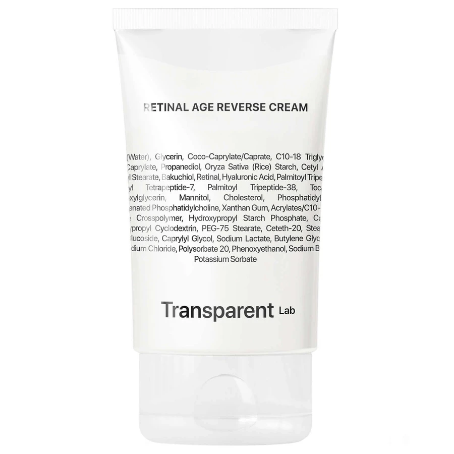 Transparent Lab Retinal Age Reverse Cream, антивозрастной крем для лица с ретиналем, 50 мл: цены и характеристики