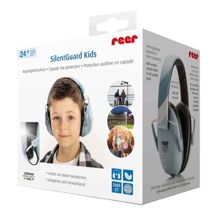 Детские ушные муфты SNR 27, +5 лет, синие, Reer
