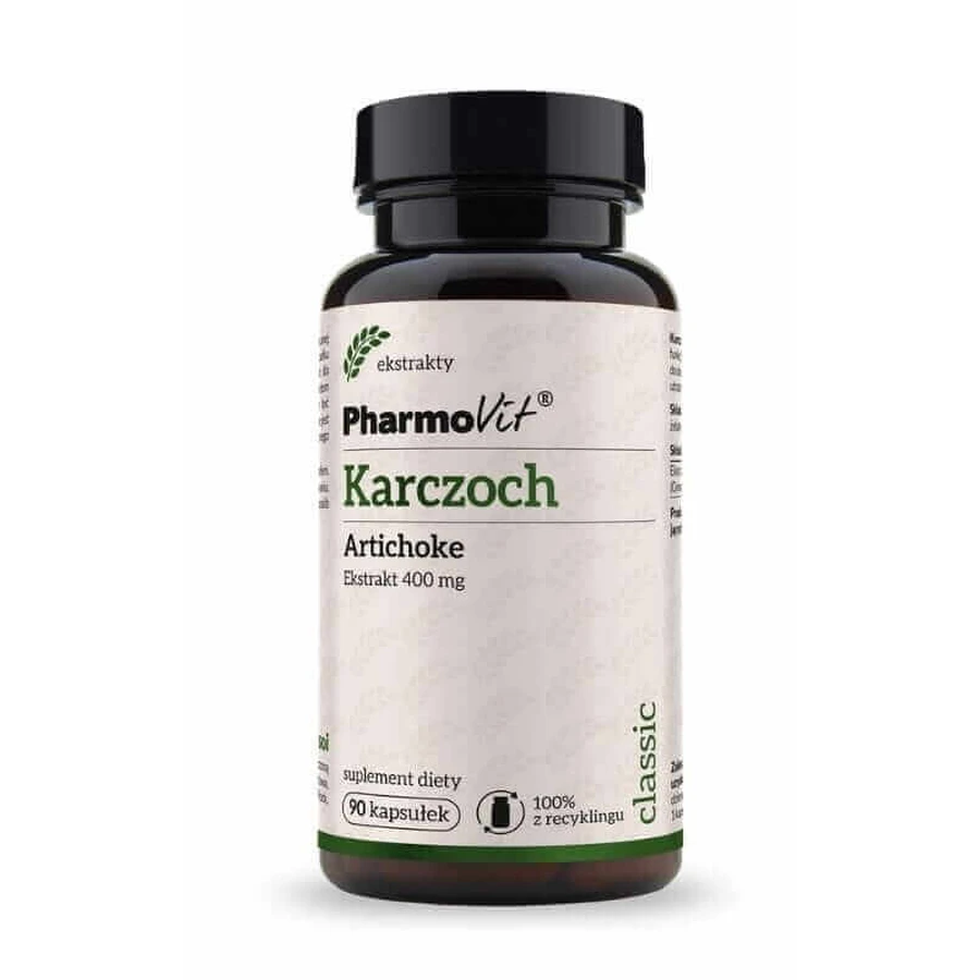 Артишок 400 мг Pharmovit Classic Artishokе, 90 капсул : ціни та характеристики