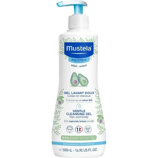 Mustela Нежный гель для волос 500 мл