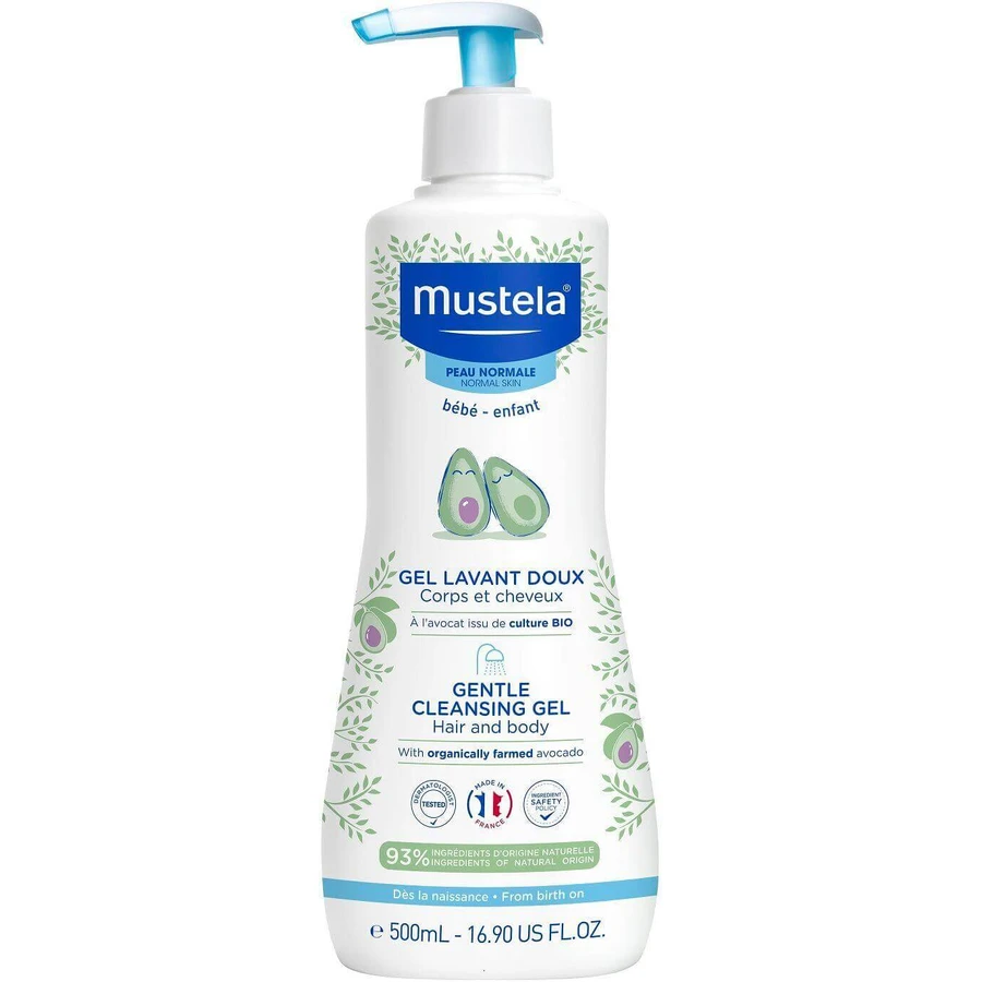 Mustela Нежный гель для волос 500 мл: цены и характеристики