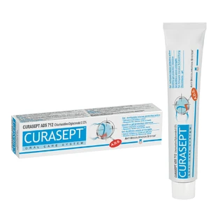 Curasept ADS 712, 0,12% хлоргексидинова зубна паста, 75 мл