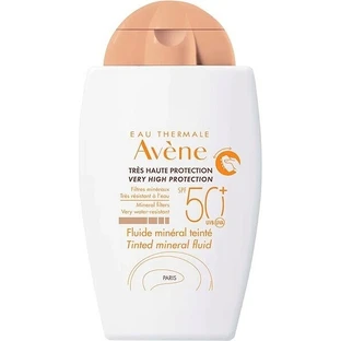 AVENE FLUIDE MINÉRAL TEINTÉ SPF50+ 1×40 мл, тонирующий минеральный флюид