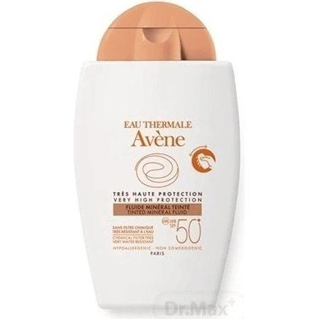 AVENE FLUIDE MINÉRAL TEINTÉ SPF50+ 1×40 мл, тонирующий минеральный флюид: цены и характеристики