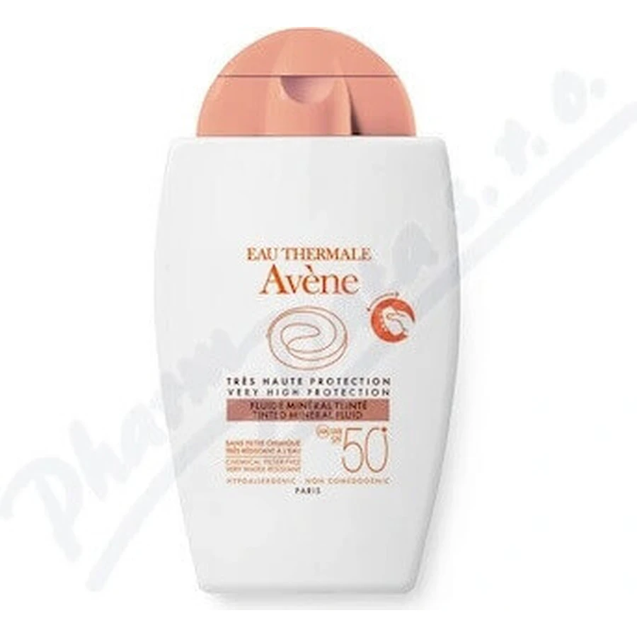 AVENE FLUIDE MINÉRAL TEINTÉ SPF50+ 1×40 мл, тонирующий минеральный флюид: цены и характеристики