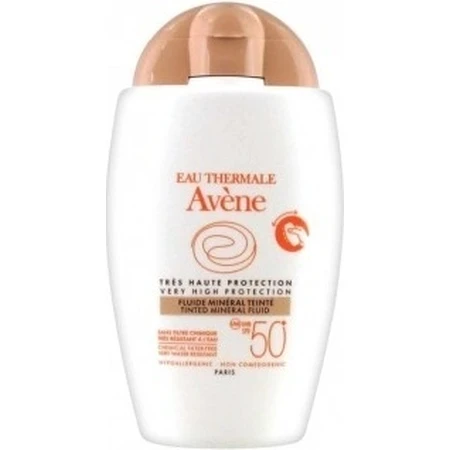 AVENE FLUIDE MINÉRAL TEINTÉ SPF50+ 1×40 мл, тонирующий минеральный флюид: цены и характеристики