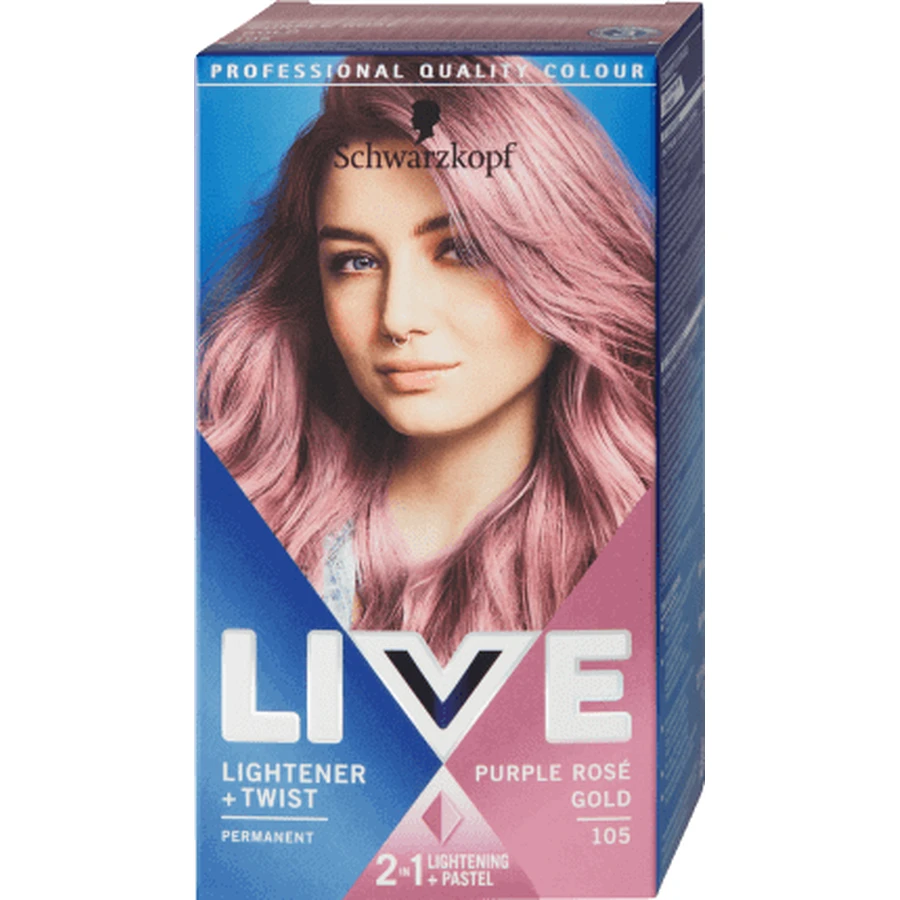 Schwarzkopf Live Permanent Colour 105, 1 шт.: ціни та характеристики