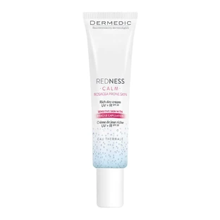 Dermedic Redness Calm, насыщенный дневной крем UV+IR, для сосудистой кожи со склонностью к гиперреактивности, эритеме и угревой розацеа, 40 мл