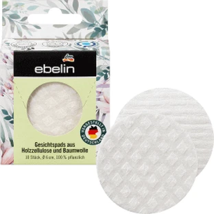 Ebelin Очищающие диски для лица, 10 шт.